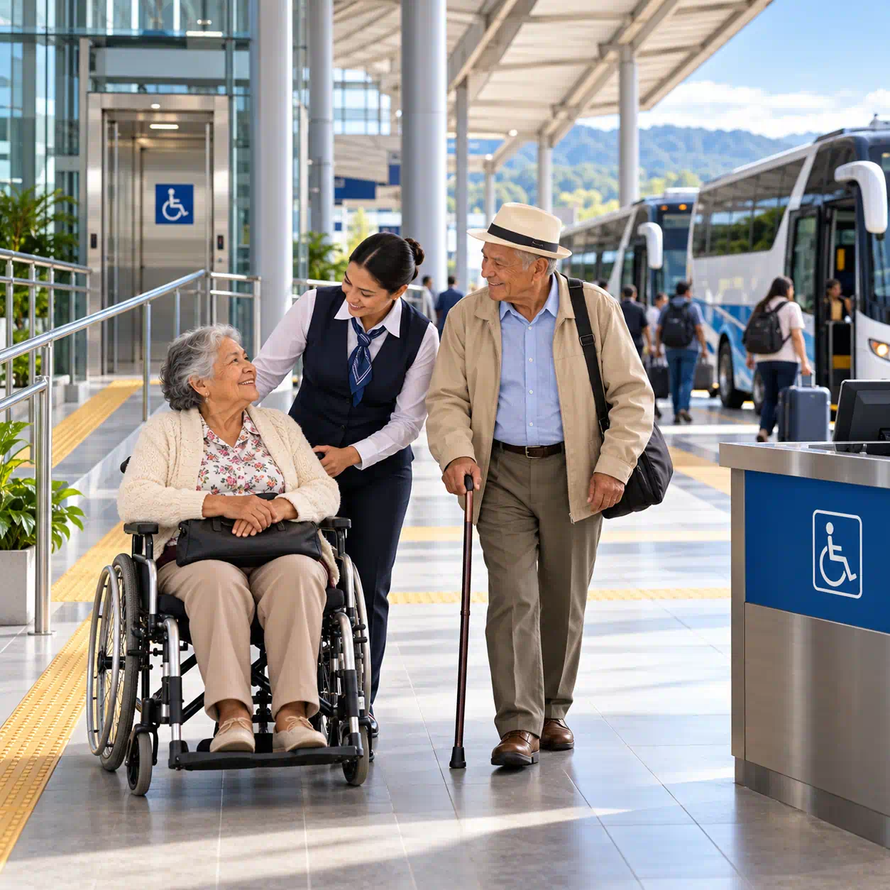 transporte intermunicipal personas mayores